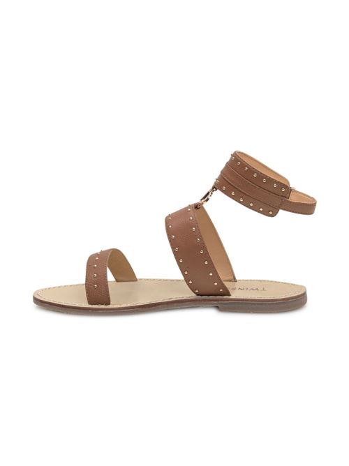Sandalo bambina cuoio TWINSET Kids | 251GCJ04C00057